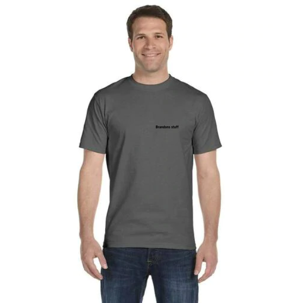 Hanes 5280 Unisex Custom Printed T-Shirt (Two Sided Print)