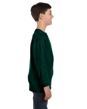 Load image into Gallery viewer, Youth Gildan Long Sleeve T-Shirt Custom Printed (Four Sided Print)
