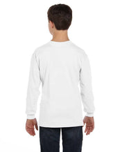 Load image into Gallery viewer, Youth Gildan Long Sleeve T-Shirt Custom Printed (Four Sided Print)
